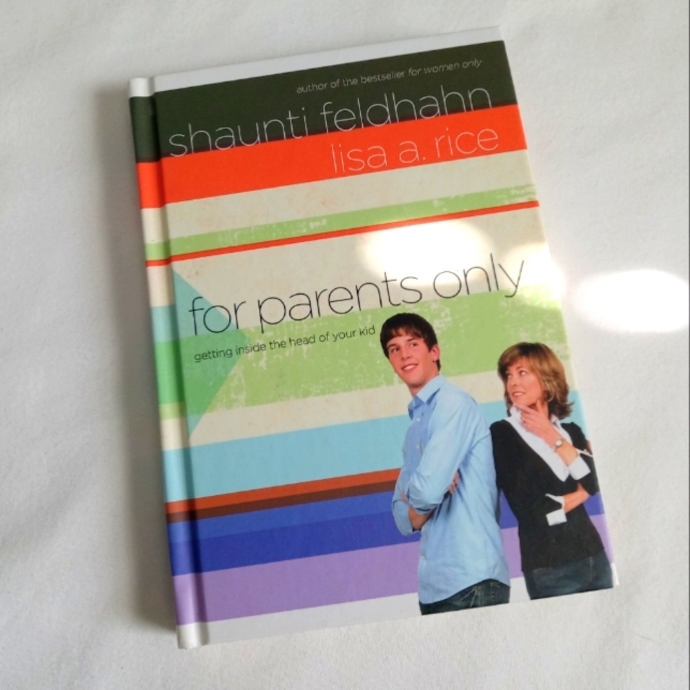 " For Parents Only " Book Parenting Teenagers Faith Based Christian Hardcover